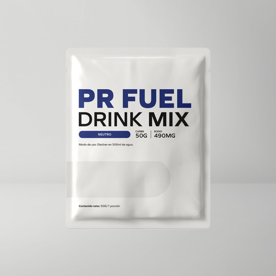 Drink Mix 50 gr de carbohidrato por porción. Energía eficiente y sostenida para entrenamientos y competencias.